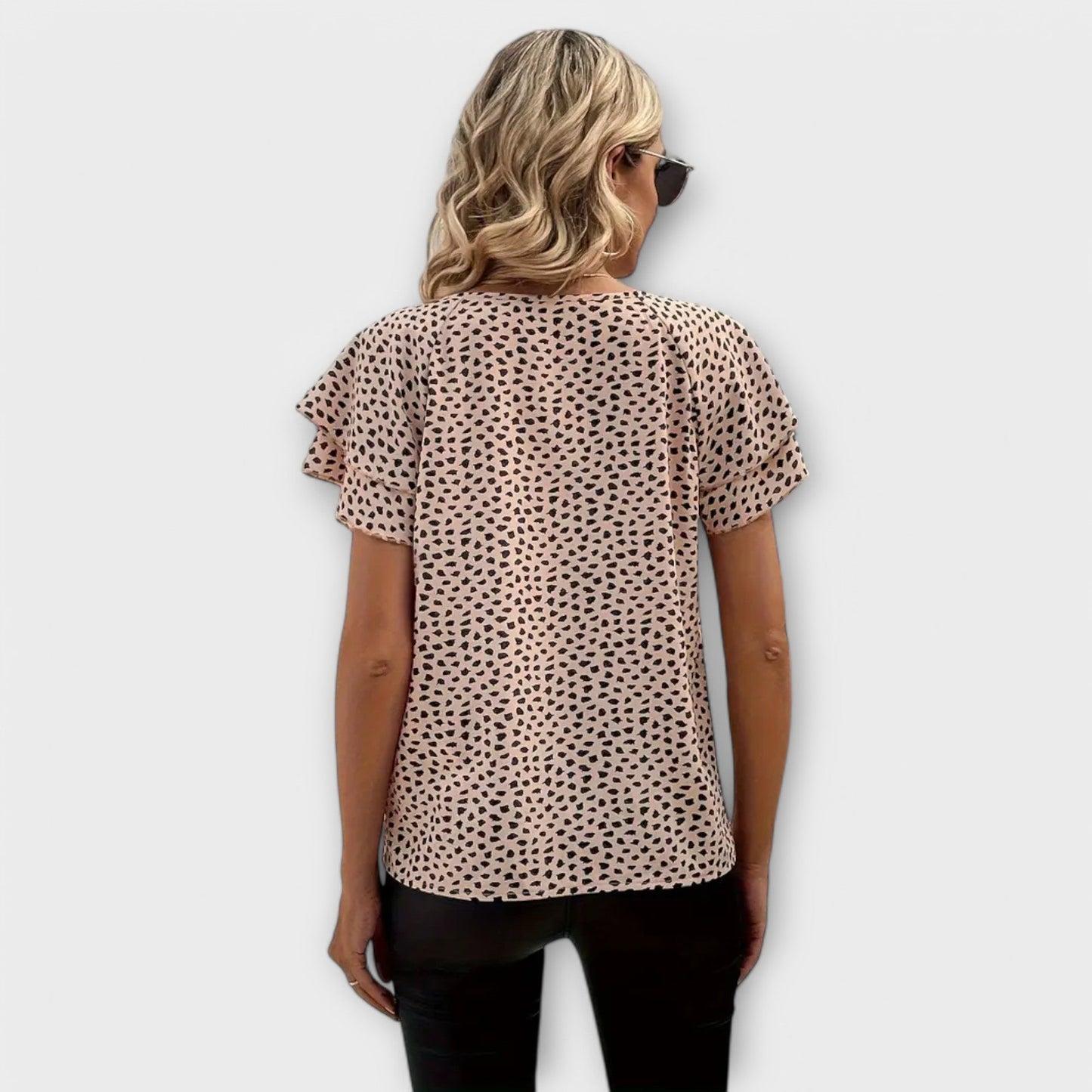 All-over Bedrukte Blouse