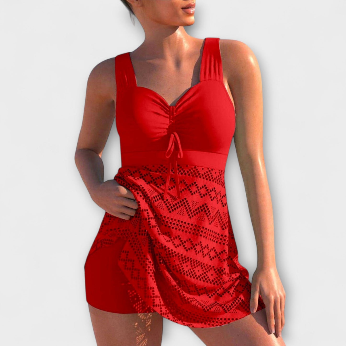 Isabella - Tweedelig Badpak met Rok